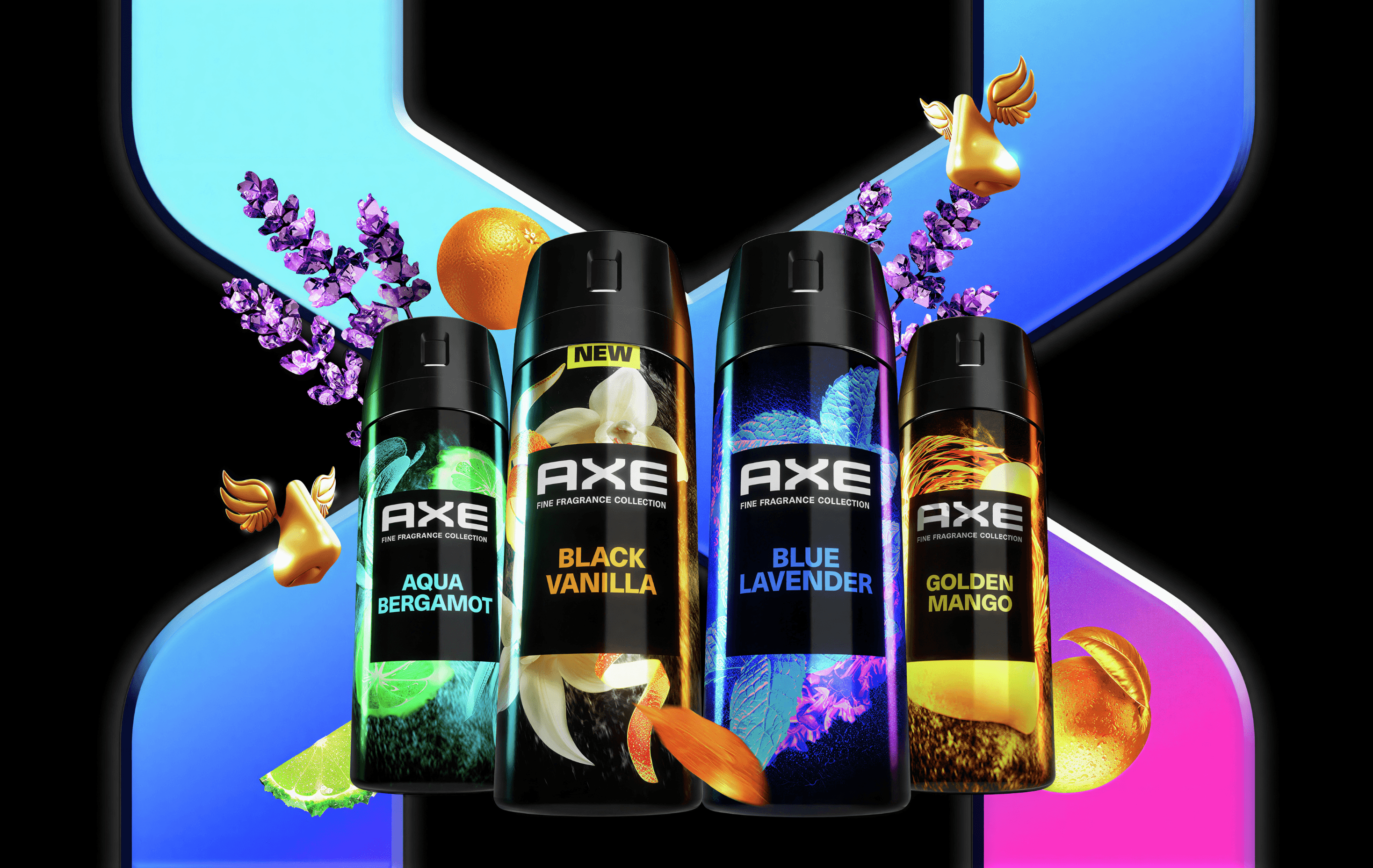 AXE fine fragrance collection lineup